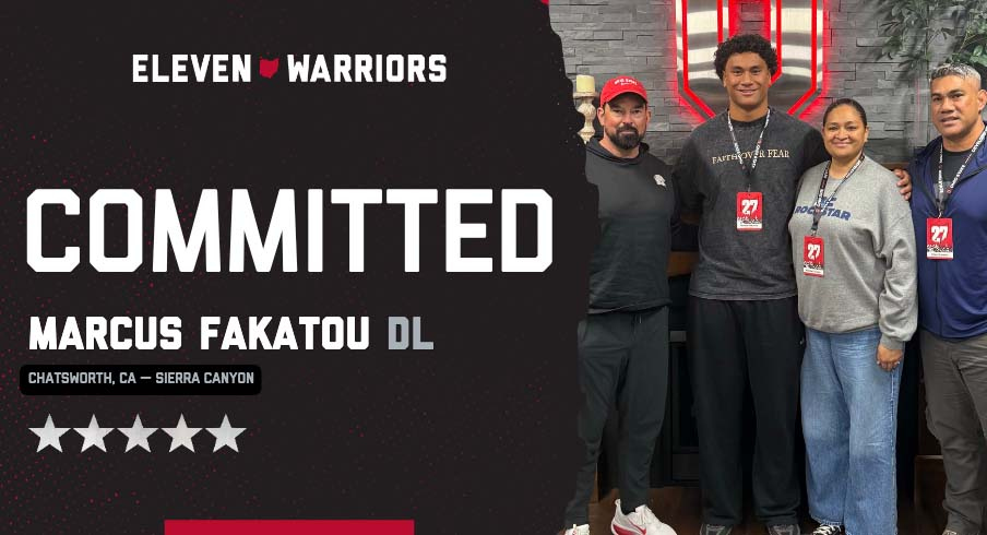 Ohio State Lands Five-Star DL Marcus Fakatou in 2027 Class