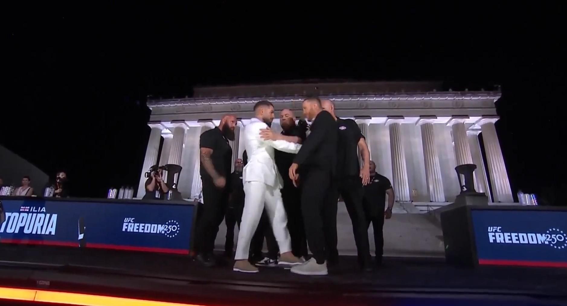 Why the Shove at the Lincoln Memorial Matters