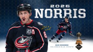 Zach Werenski Wins 2026 Norris Trophy After Historic Blue Jackets Season