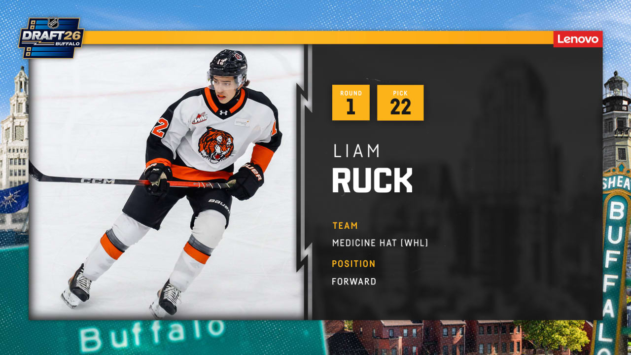 Penguins Select Liam Ruck with 22nd Overall Pick