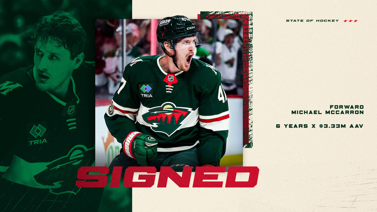 Why McCarron Chose Minnesota Over a UFA Payday