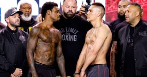 Spence Tszyu weigh in