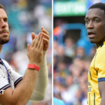 Jordan Henderson clapping and Danny Welbeck