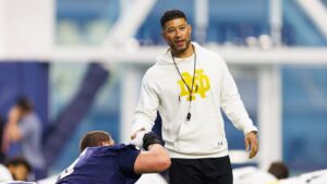 Marcus Freeman Shuts Down Notre Dame CFP Talk Before Wisconsin Opener