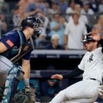 SPORTS-BBA-MARINERS-YANKEES-GET