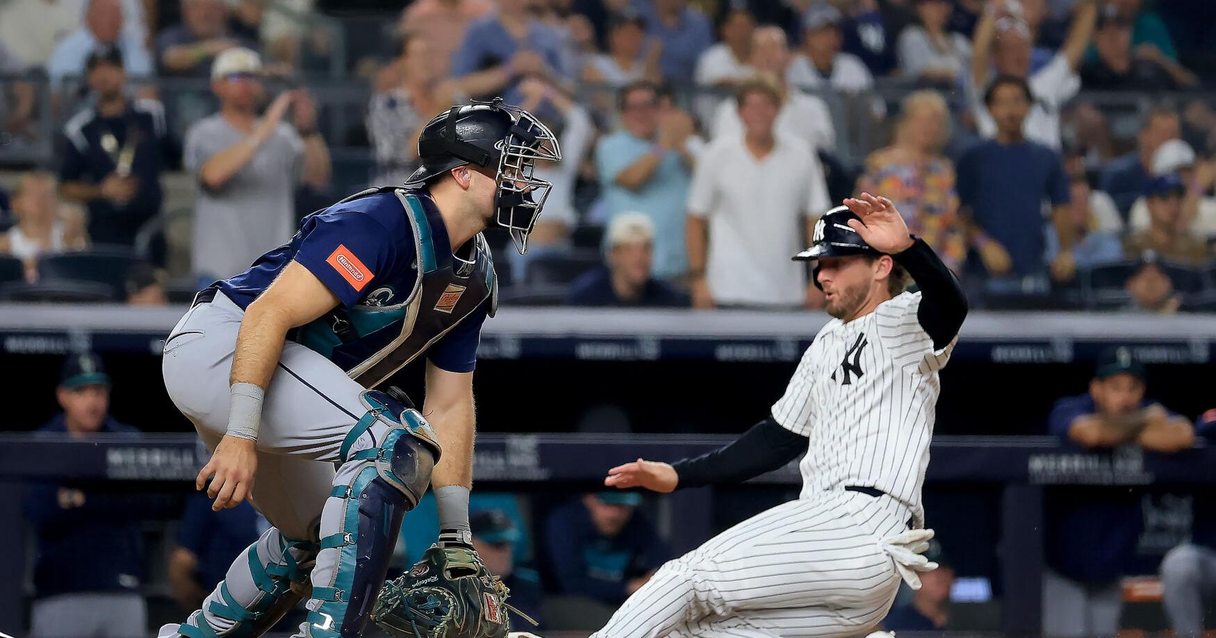 SPORTS-BBA-MARINERS-YANKEES-GET
