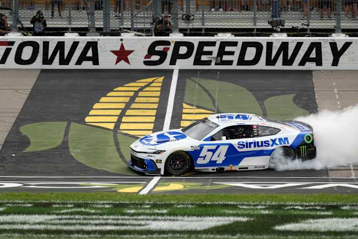 Ty Gibbs Wins Iowa NASCAR Cup Race With Late Pit Strategy