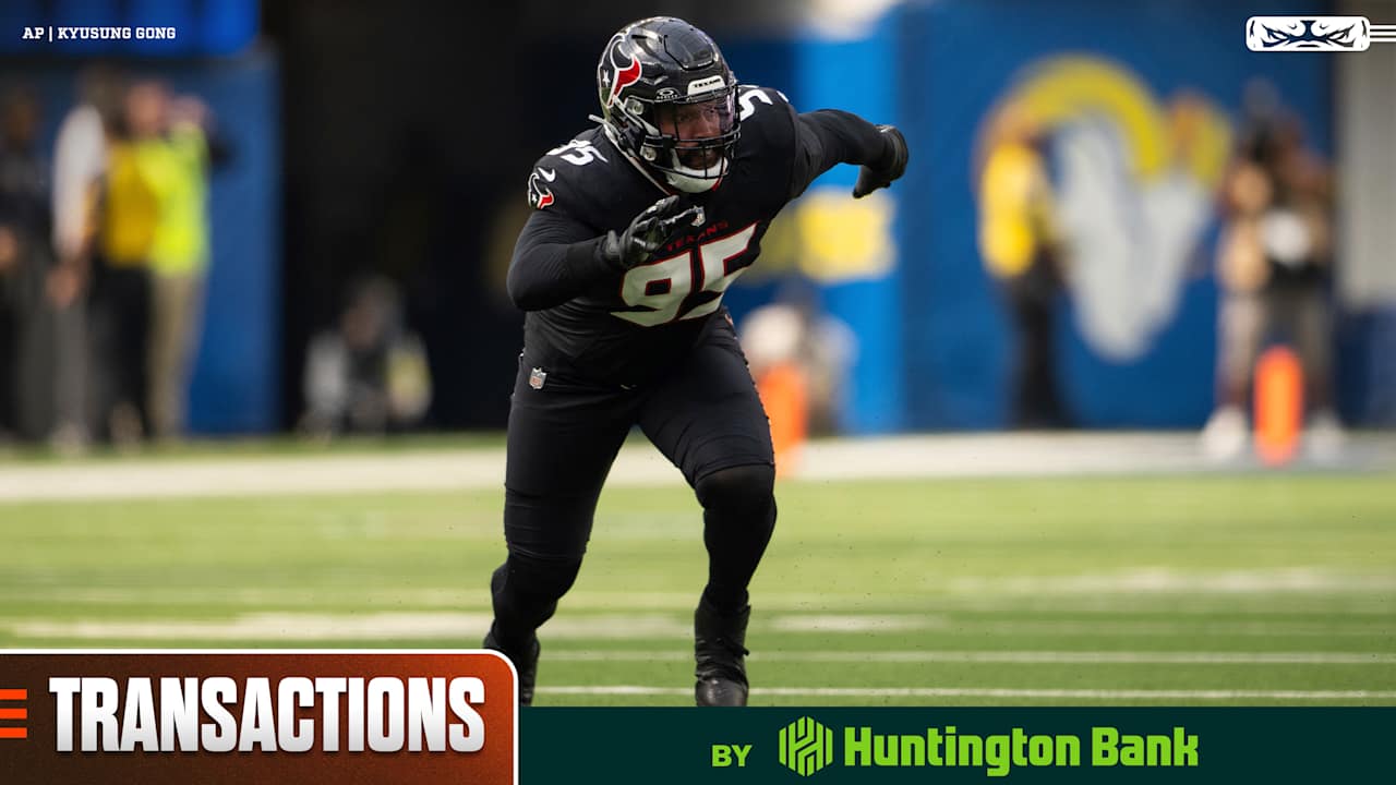 Browns Place Alex Wright on IR, Sign Derek Barnett to One-Year Deal