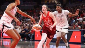 Aces star targets heckling Fever fans in Indy before Chelsea Gray stuns Caitlin Clark in OT thriller
