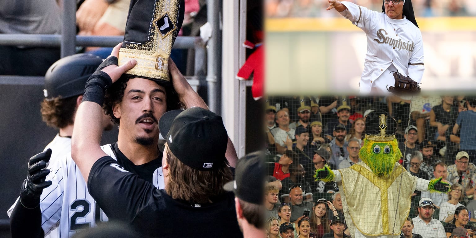 Chicago White Sox Give Away 40,000 Pope Hats to Sellout Crowd at Rate Field