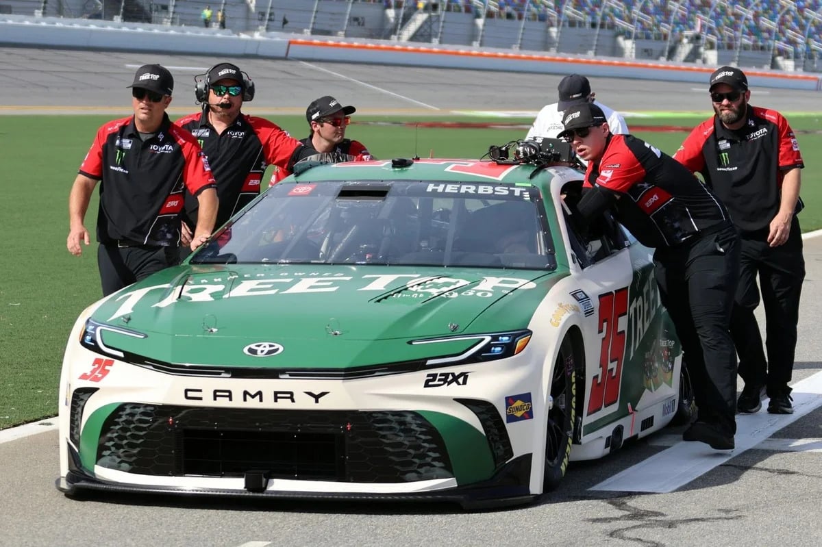 Riley Herbst Misses Daytona Race; Harrison Burton to Substitute for 23XI Racing