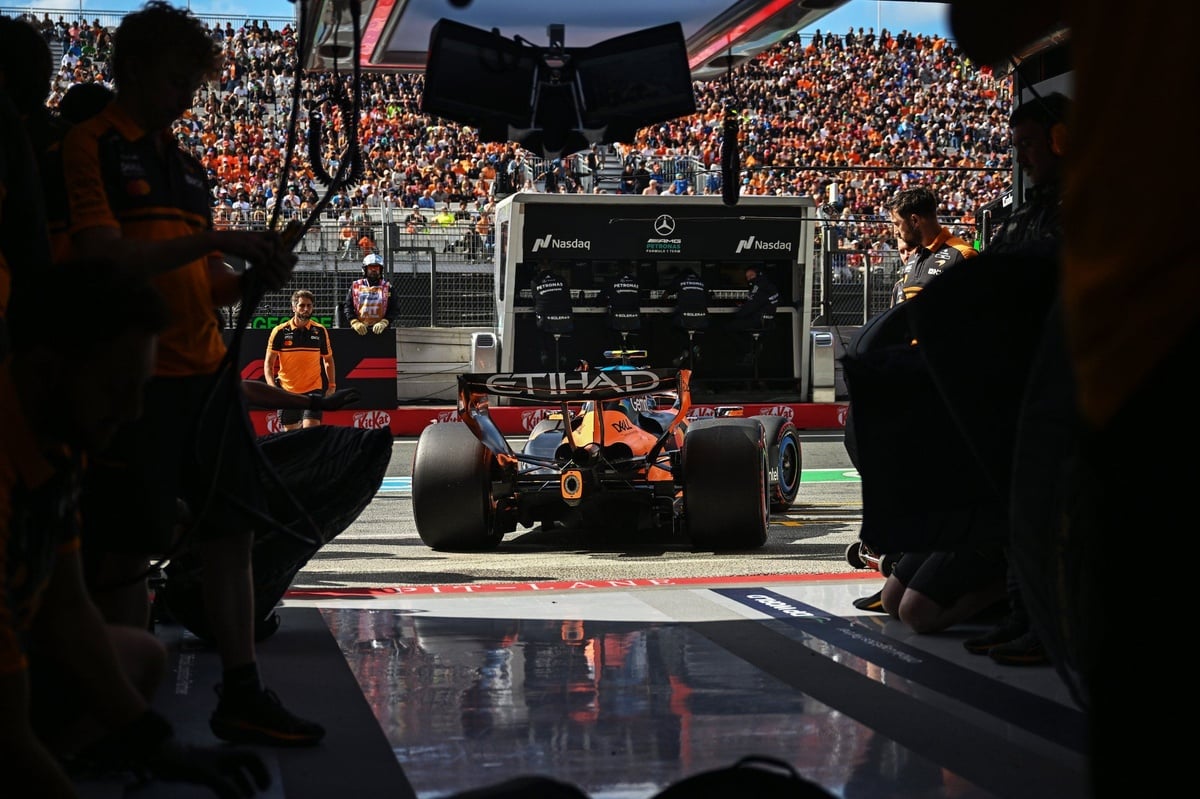 George Russell Wins Dutch Grand Prix Sprint Race From Pole Position