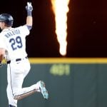 Cal Raleigh Hits Three Home Runs As Mariners Rout Phillies