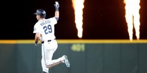 Cal Raleigh Hits Three Home Runs As Mariners Rout Phillies