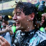 George Russell Wins Azerbaijan Grand Prix After Holding Off Max Verstappen