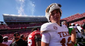 Arch Manning Faces Criticism After Laughing at AI Video of Steve Sarkisian Slapping Reporter
