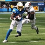 Chargers Place Tight Ends David Njoku and Charlie Kolar on IR