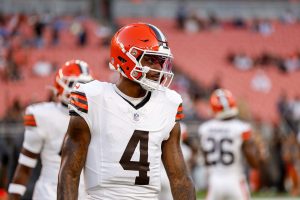 Cleveland Browns quarterback Deshaun Watson