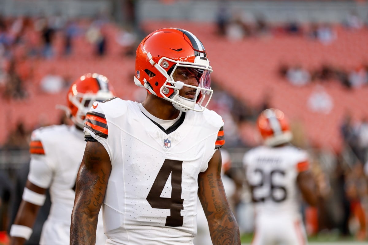 Cleveland Browns quarterback Deshaun Watson