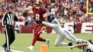 Marcus Mariota Leads Commanders to 33-31 Upset Win Over Seahawks
