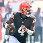 Browns' Deshaun Watson may have silenced doubters after outlasting Baker Mayfield and 2-hour weather delay