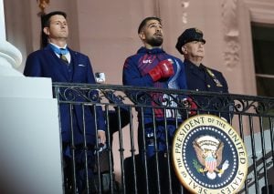 Ilia Topuria at UFC White House