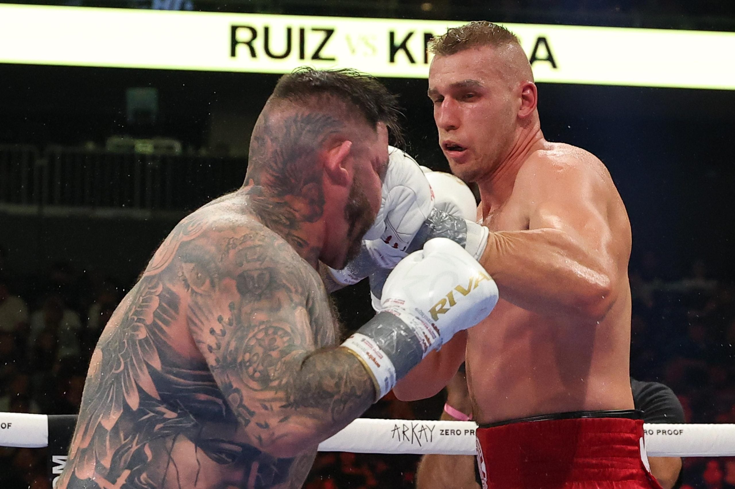 Andy Ruiz Jr. v Damian Knyba