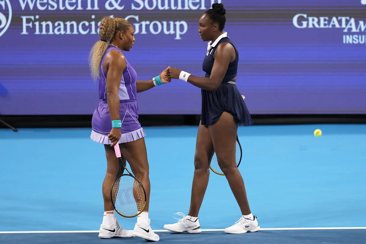 Williams Sisters Exit US Open After First-Round Doubles Defeat