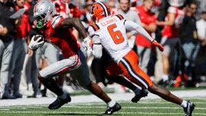 Jeremiah Smith Ties Ohio State Record With Four TDs in Win Over Illinois