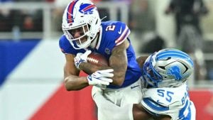 Buffalo Bills Rule Out DJ Moore With Shoulder Injury Against Detroit Lions