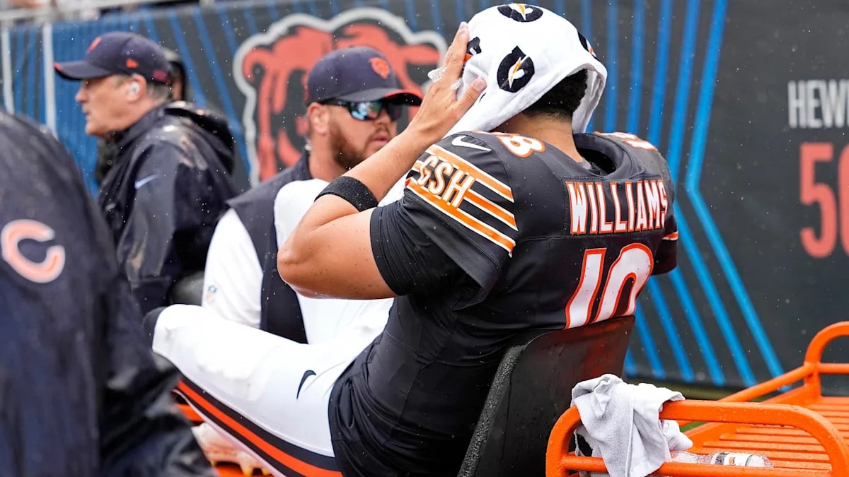 Caleb Williams Unlikely to Play in Week 3 Due to Hamstring Injury