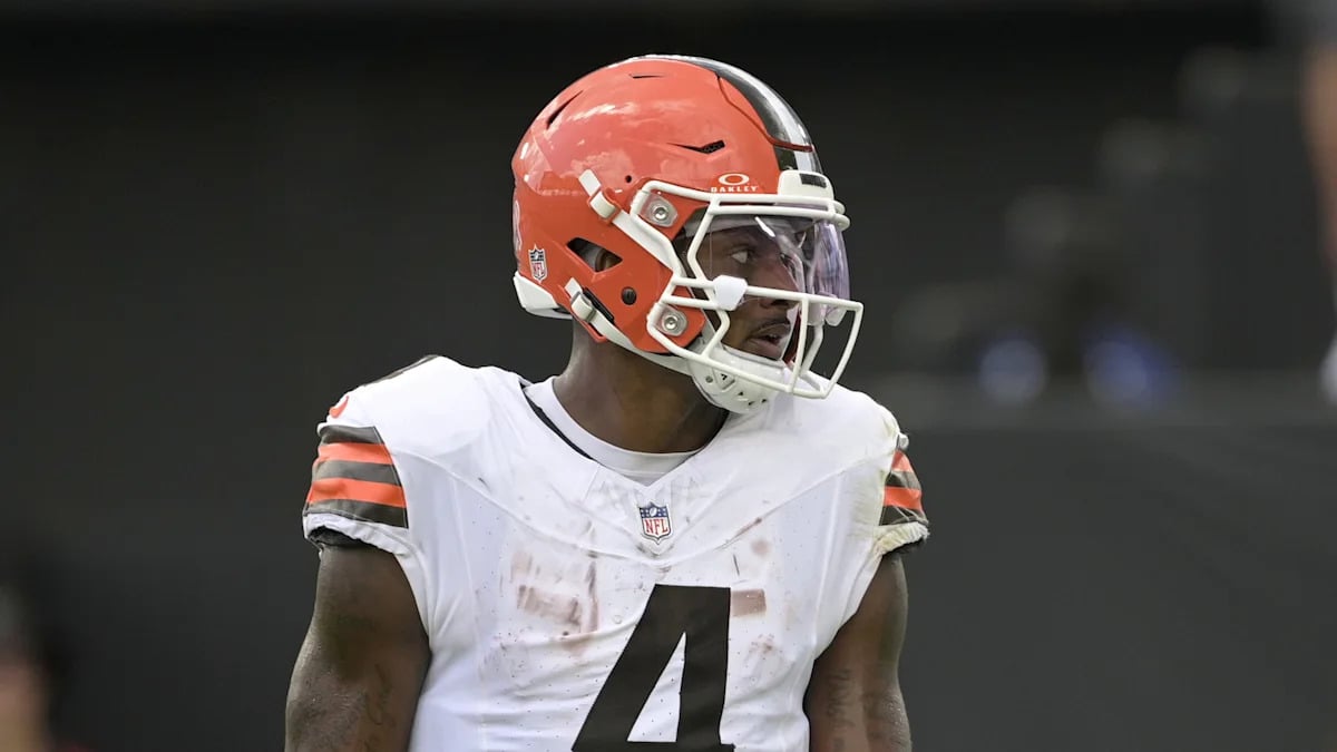 Deshaun Watson Ready for Cleveland Browns Fan Support Before Panthers Game