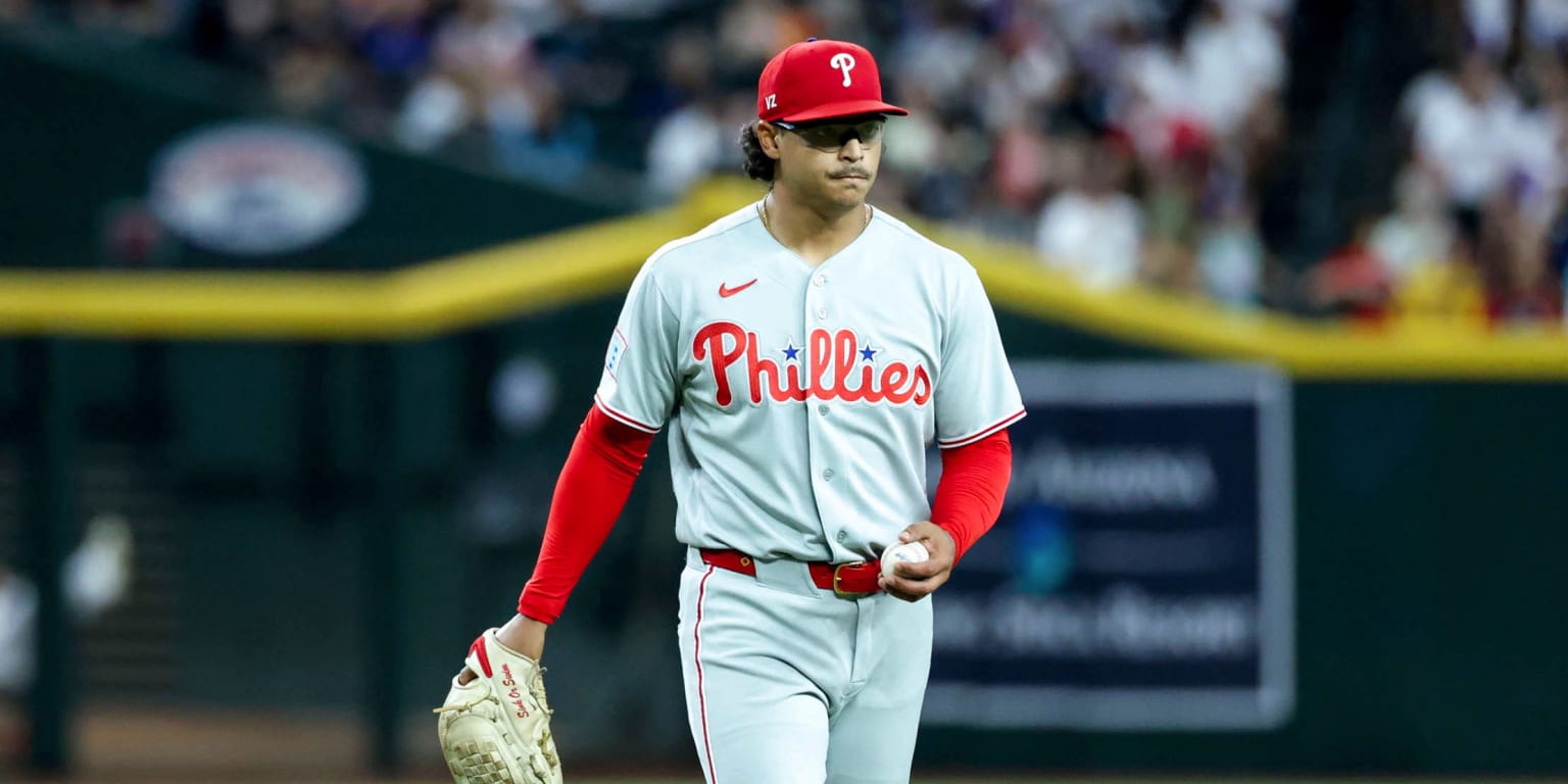 Phillies Place Jesús Luzardo On Injured List With Shoulder Inflammation