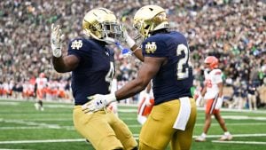 COLLEGE FOOTBALL: NOV 22 Syracuse at Notre Dame