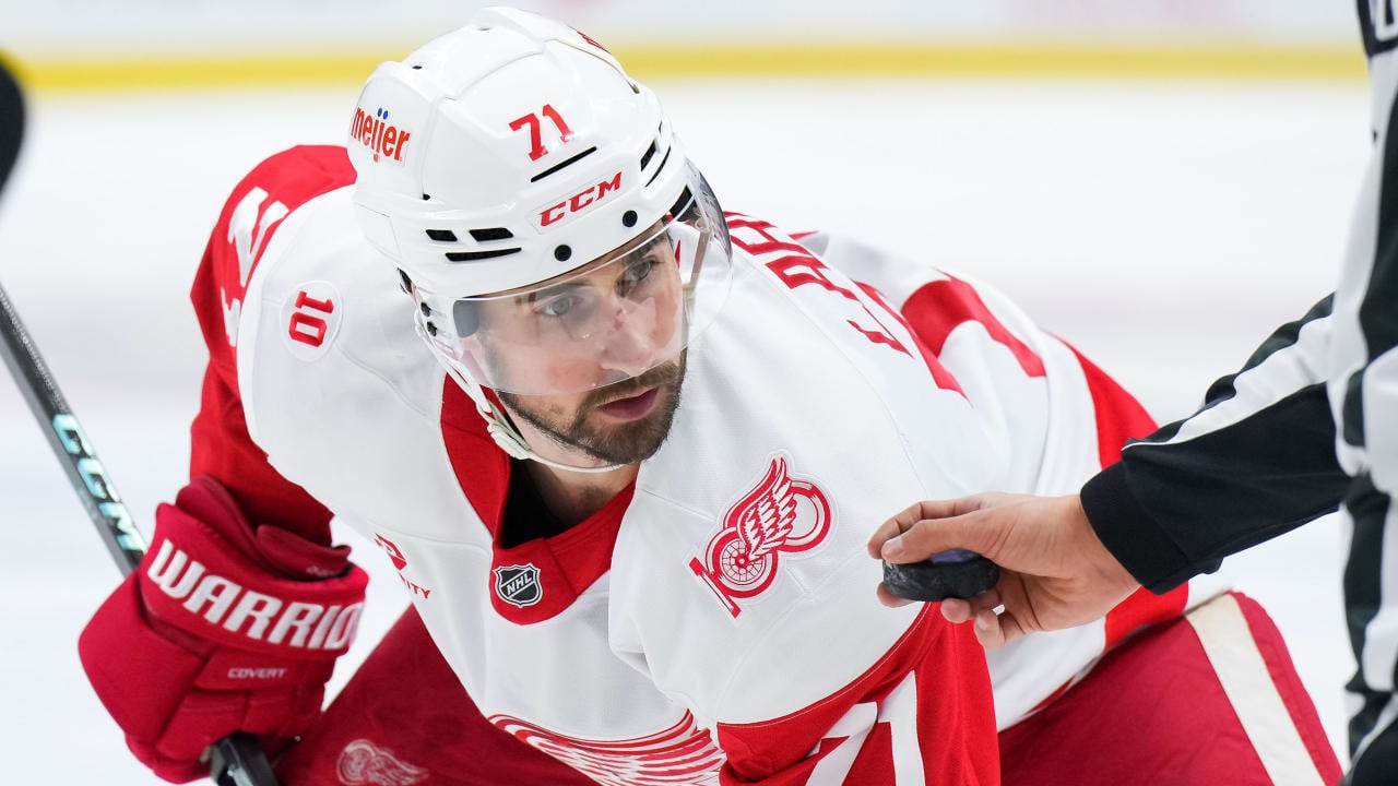 Dylan Larkin Addresses Trade Request and Captaincy Loss at Red Wings Camp