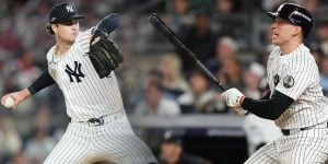 Yankees Rout Red Sox Behind Schlittler And Rice In Wild Card Game 1