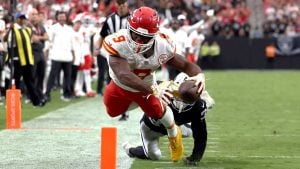 Chiefs Edge Raiders 30-27 Behind Kenneth Walker III Rushing Surge