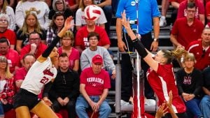 Nebraska Volleyball Sweeps No. 15 Indiana to Stay Unbeaten at 16-0