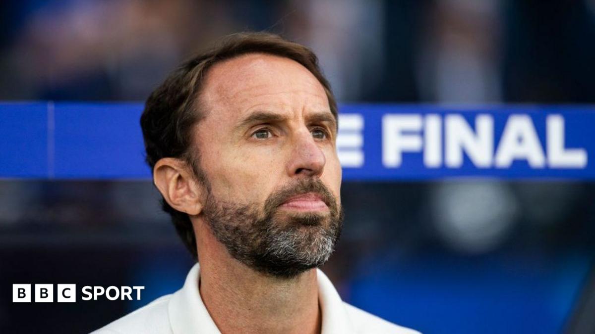 Gareth Southgate looks on during the final of Euro 2024