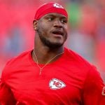 Running back Kenneth Walker III #9 of the Kansas City Chiefs