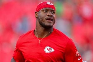 Running back Kenneth Walker III #9 of the Kansas City Chiefs