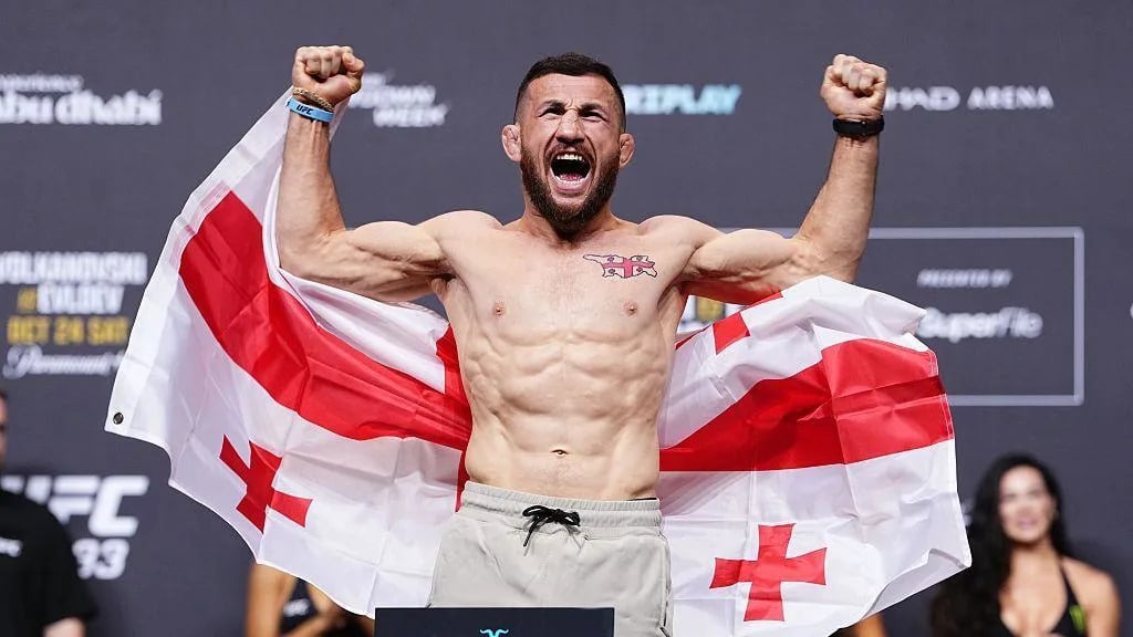 Merab Dvalishvili Gains 19 Pounds Before UFC 333 Title Fight