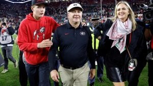 Kirby Smart Faces Backlash For Postgame Celebration After Alabama Win