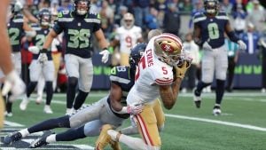 Mike Evans Stars for 49ers and Clashes with Trevon Diggs