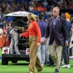 Military officer falls from Alamodome rafters during pregame demonstration - San Antonio Express-News