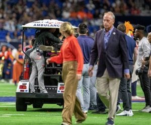Military officer falls from Alamodome rafters during pregame demonstration - San Antonio Express-News