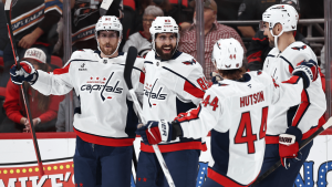 Capitals Defeat Hurricanes 5-2 in Season Opener as Alex Tuch Scores Twice